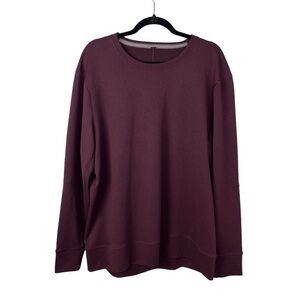 Lululemon Shift Stitch Crew Arctic Plum